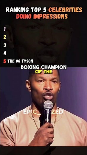 Ranking Top 5 Celebrities Doing Impressions