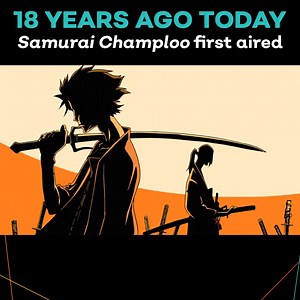 953K views · 58K reactions | 18 years ago today Samurai Champloo first aired!  | Crunchyroll | Facebook
