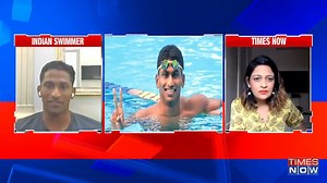 1.5K views · 34 reactions | #Exclusive | Sajan Prakash creates history by becoming the first-ever Indian swimmer to qualify for the #Olympics breaching the ace-standard time. Listen in to the exclusive conversation between #SajanPrakash & TIMES NOW. | TIMES NOW | Facebook