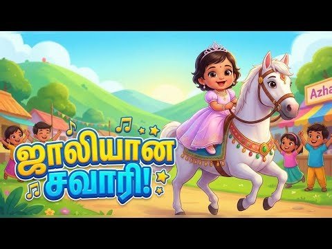Magizhvathani & The White Horse | Kuthirai Padal | Best Tamil Nursery Rhymes 2025