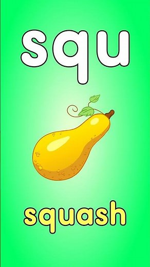 SQU Trigraph Song - Learn to Read #shorts