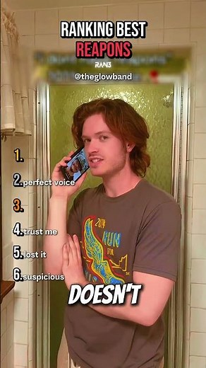 Ranking Best Reapons