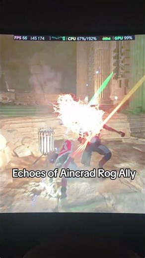 Echoes of Aincrad Rog Ally #handheld