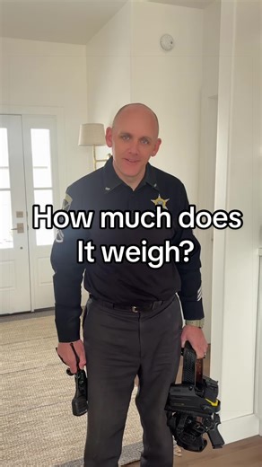 The belt weighs…..?? #isp #officersoftiktok #officer #police #policeofficer