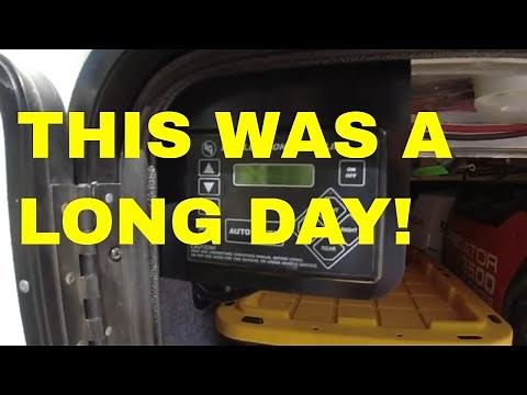 How to replace the front leveling jack of a 5th wheel