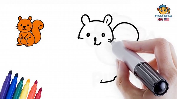 How to Draw a Squirrel Tutorial