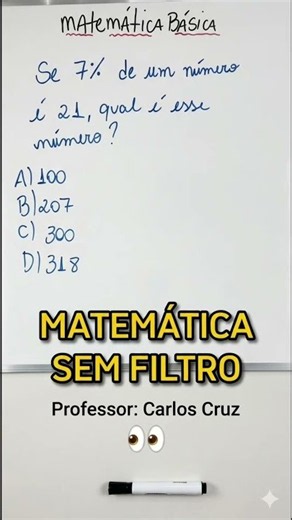 How to solve percentage problems? #professorcarloscruz #mathwithoutfilters