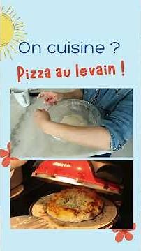 On fait des pizzas au levain ? #pizza #levain