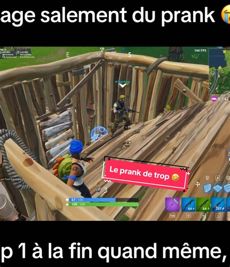 Humour et Pranks Fortnite : TK et Le Bouseux
