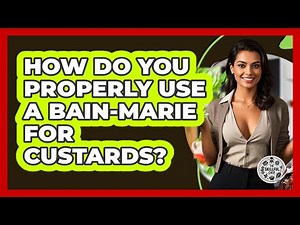 How Do You Properly Use A Bain-marie For Custards? - The Skillful Chef
