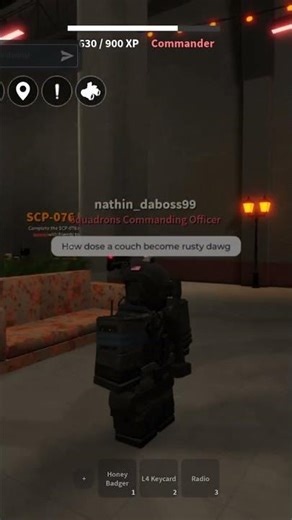 Rusty couch#roblox #scp #scproleplay #scpfunny #funny #unfunny