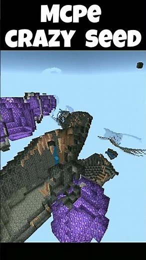 This Minecraft Seed ☠️#shorts #seeds