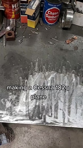Creating a Cessna 182Q from Scrap Metal