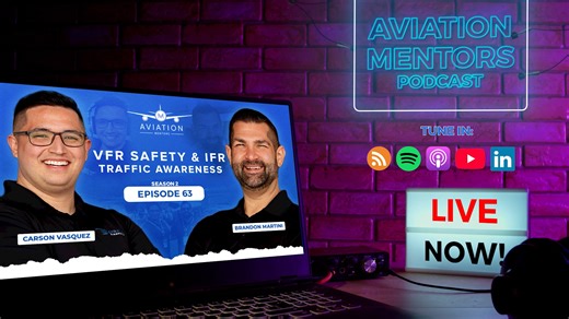 Flying VFR? ✈️ Understanding IFR traffic and shared airspace is essential for pilot safety, especially at non-towered airports. In this episode of the Aviation Mentors Podcast, Brandon and Carson break down how IFR approaches work, why VFR pilots might not hear instrument traffic until it’s close, and practical tips for avoiding conflicts in shared airspace. Learn how to anticipate faster aircraft, read approach plates, and stay safe in general aviation operations. 🎧 Listen to the full episode 
