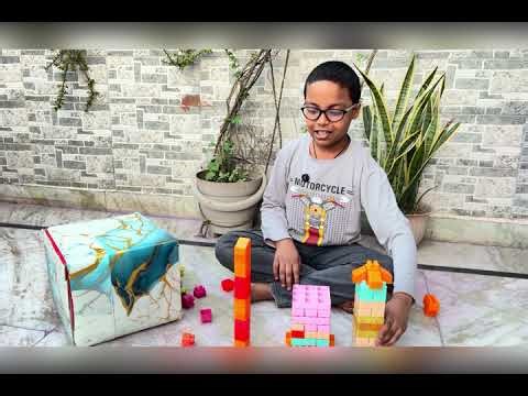 Amazing Rocket Made with Blocks 🚀 | Dhruv’s Creative Build