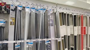 Tension rod summer doorway/window hanger