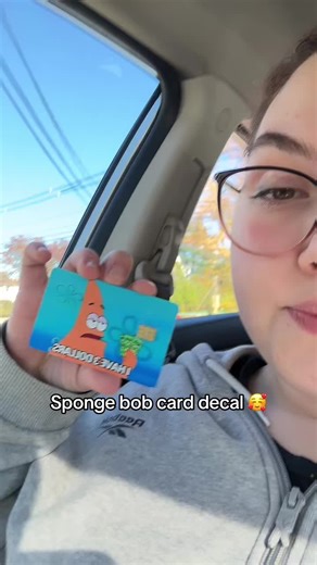 SpongeBob Card Decals to Personalize Your Collection