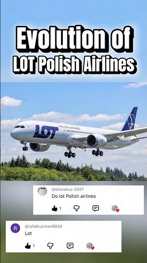 Evolution of LOT Polish Airlines 🇵🇱