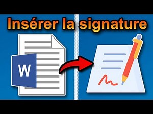 Insérer une signature dans Word 2024 (rapide & facile)