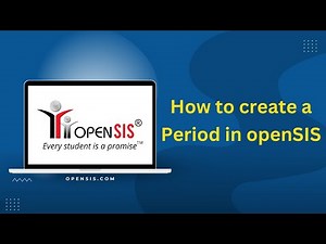 How to Create a School Period in openSIS | Complete Setup Guide | #Student information system SaaS