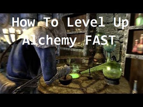 Skyrim - How To Level Up Alchemy Fast & Easy!