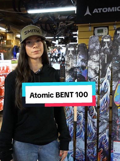 Discover the New Atomic BENT 100 Skis