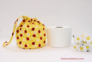 Round Drawstring Bag