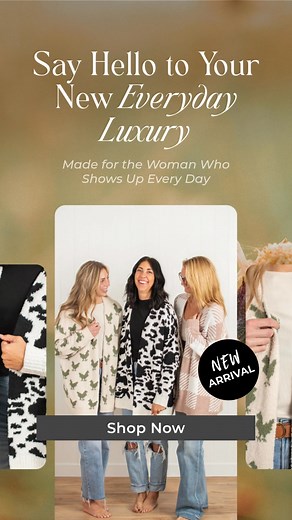 New Styles Available! Stay warm and chic with our ultra-cozy chicken-patterned cardigan. Designed for comfort, made for those who love farm life with a touch of flair. | American Farm Company