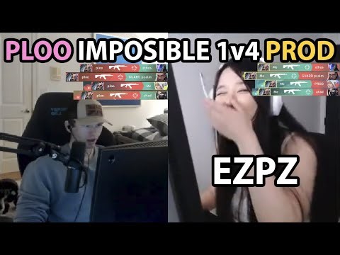 When PLOO 1v4 PROD & his TEAM, his REACTION...