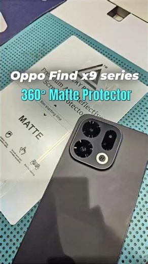 Oppo Find X9 Series Gets AMAZING Back Matte Protector For Mobile Protection😱🔥!#kvcorporation #shorts