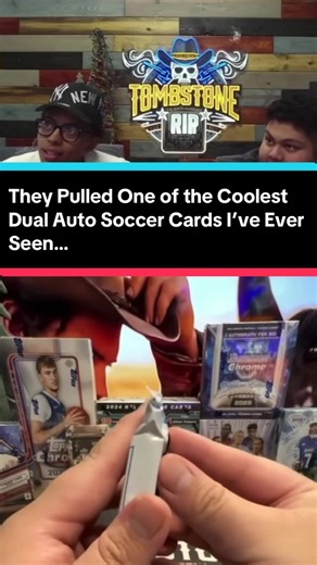 They Pulled One of the Coolest Dual Auto Soccer Cards I’ve Ever Seen… #sportscards #tradingcards #soccercards #cardcollector #collectibles