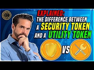 What's the Difference? Utility Tokens vs Security Tokens - EXPLAINED!