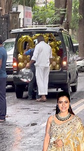 Balloons for Kajol’s 50th birthday party arrive🎈💁‍♀️ | Voompla