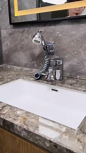 3-in-1 Copper Body Faucet Extender Pressurized 2 Meters Extendable Shower Head with Three Gears for Bath & Toilet Supplies