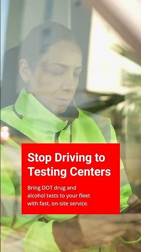 Mobile Drug Testing for Fleet Compliance