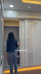69K views · 6.9K reactions | Wardrobe shutter ✨ #wardrobe #wardrobes #wardrobedesign #interiordesign #interiordesigner #interiör #instalike #homeinterior #homedesign #storage #storagesolutions #design #foryou #interieur #puneinteriordesigners #interiorinspirations | Aureleo Interior Pvt Ltd | Facebook