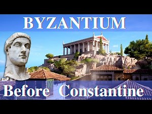 How did Byzantium look before it became Constantinople?