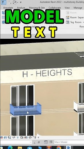 ✅Model Text Trick In Revit #revit #revitarchitecture #ytshortsviral #deepakverma