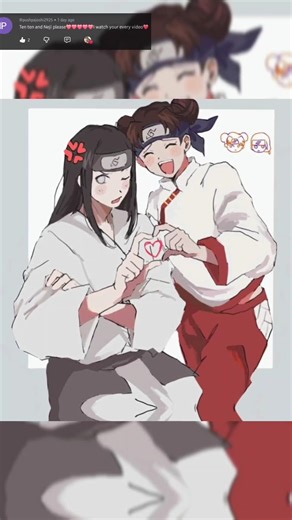 Neji X Tenten♥️ #naruto #neji #tenten #hyuga #love #shorts #cute #trending #shortvideo