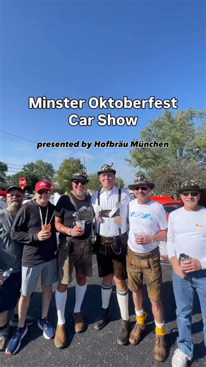 Rev up for the 2025 #MinsterOktoberfest Car Show, presented by Hofbräu München! 📍Community Lanes, Minster 📆 Saturday, October 4 Registration: 9-11 am Judging: 10:30 am - 12:30 pm Awards 12:30 pm Showcase Parade: 1 pm This year's show will feature an incredible lineup of vehicles from all makes, models, and eras. From prewar classics and vintage muscle to modern exotics and everything in between. Want to show off your ride? No pre-registration, sign up the morning of! | Minster Oktoberfest