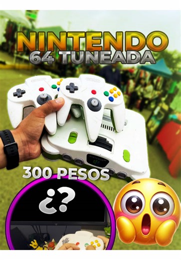 Encontré un #nintendo 64 edición especial 😂 por $300 pesitos en un #TIANGUIS de #culiacan 😱 estos lugares son un paraíso de #ofertas 😂 #videojuegos