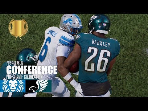 Lions vs. Eagles | 2025-26 NFC Championship | Madden NFL 26 Simulation