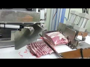 Bone in meat saw, ORION-Xp Automatic Bone Saw for safe meat cutting Beef rib, T Bone steak, Tomahawk