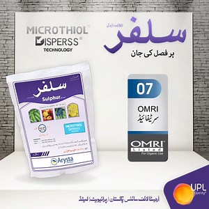 سلفر - ہر فصل کی جان #Microthiol #Disperss #Technology #Farmer #sulphur #fungicide #agriculture #UPL #vegetables #fruits #cotton ##Microthiol #Disperss #Technology #Farmer #sulphur #fungicide #agriculture #UPL #vegetables #fruits #cotton ##ricerice | UPL Pakistan / Arysta LifeScience Pakistan