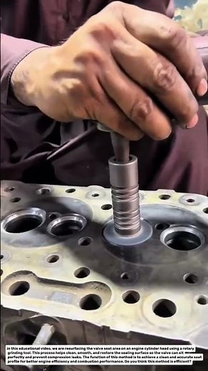 Valve Seat Surface Reconditioning Using Rotary Tool | Precision Engine Head Service – FutureSphere.