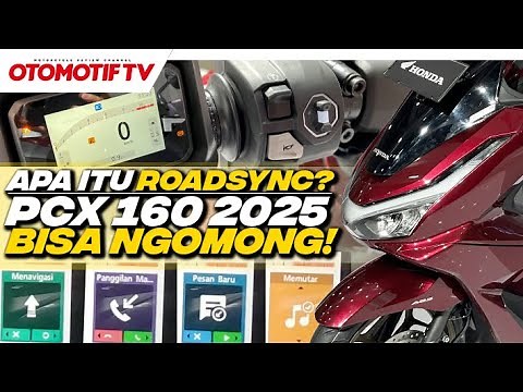PCX 160 2025 CAN BE INVITED TO TAKE AWAY..!!! ROADSYNC SURGERY and HOW TO USE IT l Otomotif TV