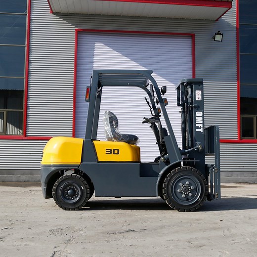 [Hot Item] 3 Ton 3t 3ton Diesel Forklift with Triplex Container Mast Side Shift Three Stage Mast Side Shifter
