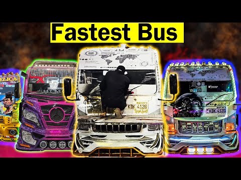 The fastest Bus In Africa | The Matatu (Nganya)
