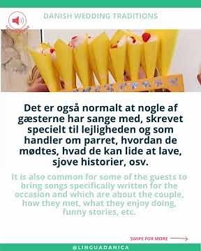Danish wedding traditions! #learndanish #movetodenmark #studydanish #denmark #copenhagen