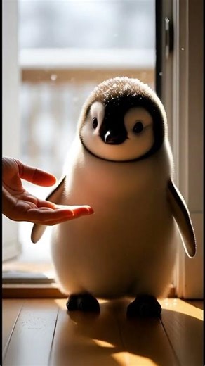 Cute baby penguins moments #shorts #pets #adorable